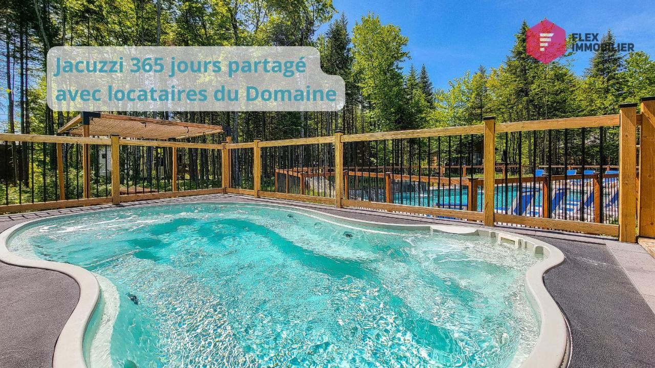 Le Bleu Bourgeois De Portneuf - Natural Elegance - Hot Tub, Sauna And Pool Pont-Rouge Exterior photo