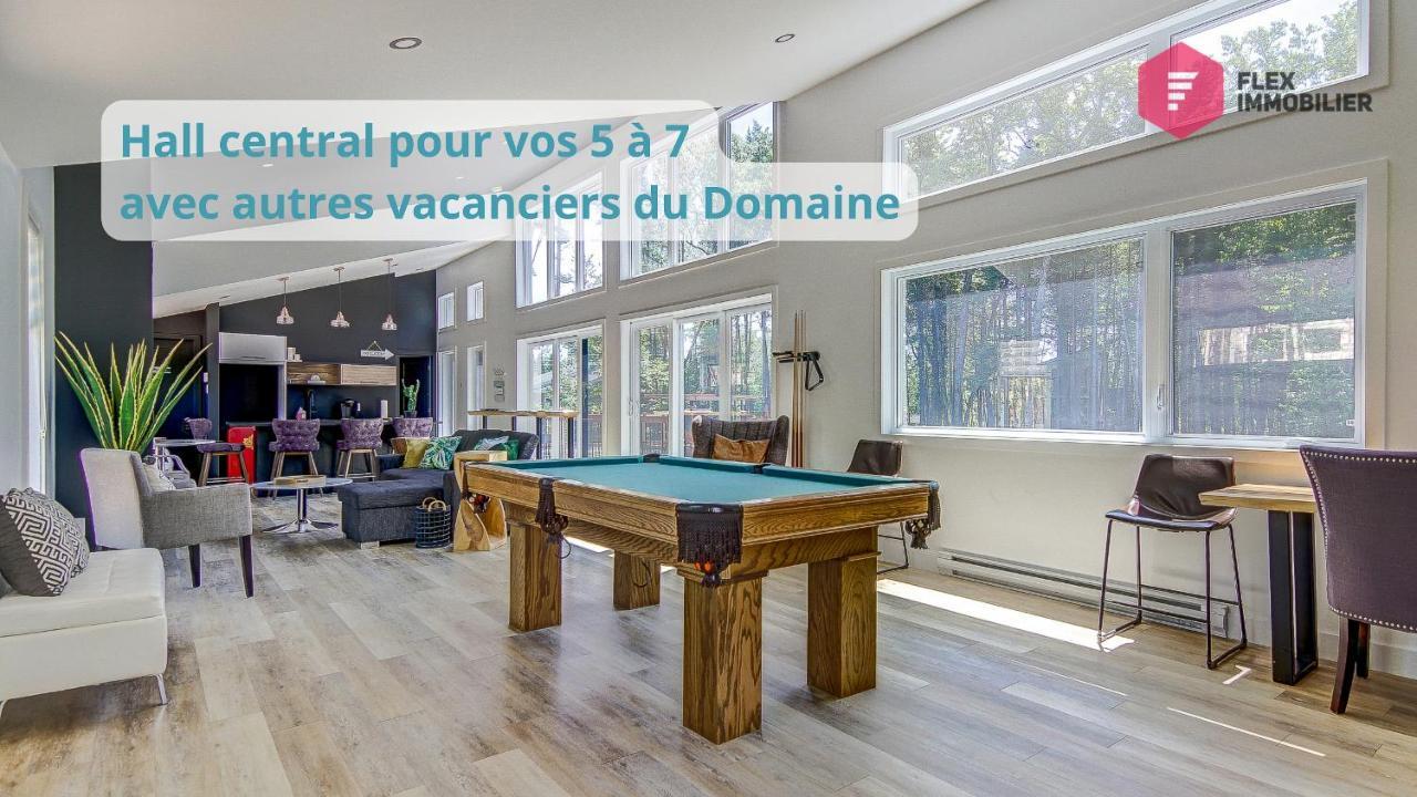 Le Bleu Bourgeois De Portneuf - Natural Elegance - Hot Tub, Sauna And Pool Pont-Rouge Exterior photo