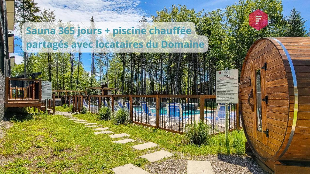 Le Bleu Bourgeois De Portneuf - Natural Elegance - Hot Tub, Sauna And Pool Pont-Rouge Exterior photo