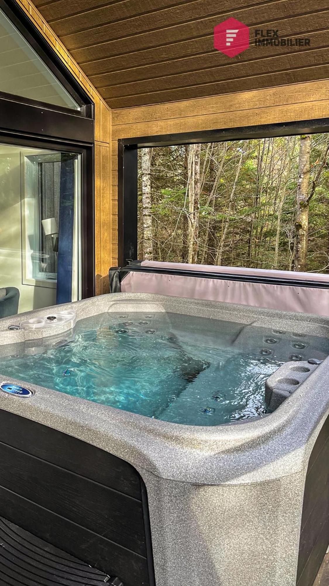 Le Bleu Bourgeois De Portneuf - Natural Elegance - Hot Tub, Sauna And Pool Pont-Rouge Exterior photo